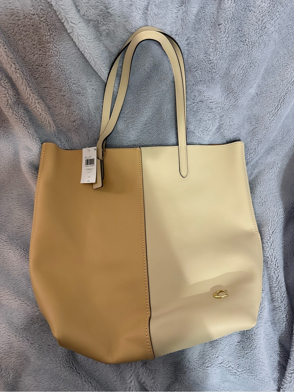 Coach North Nomad Leather Tote Color block colorblock New NWT - Picture 5 of 6